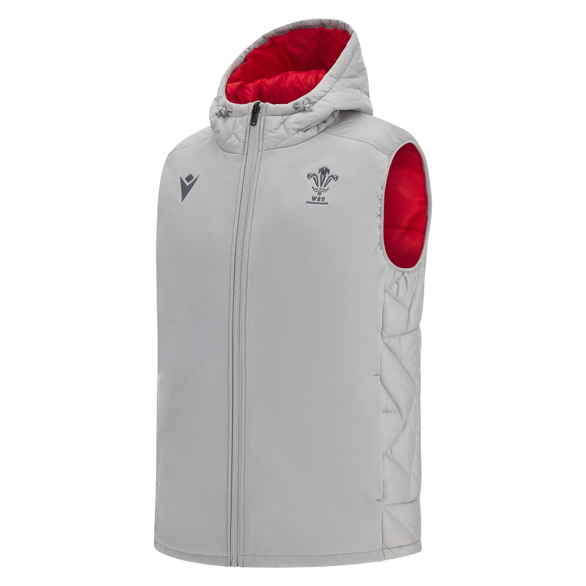 MACRON Macron Wales WRU Mens Hooded Gilet