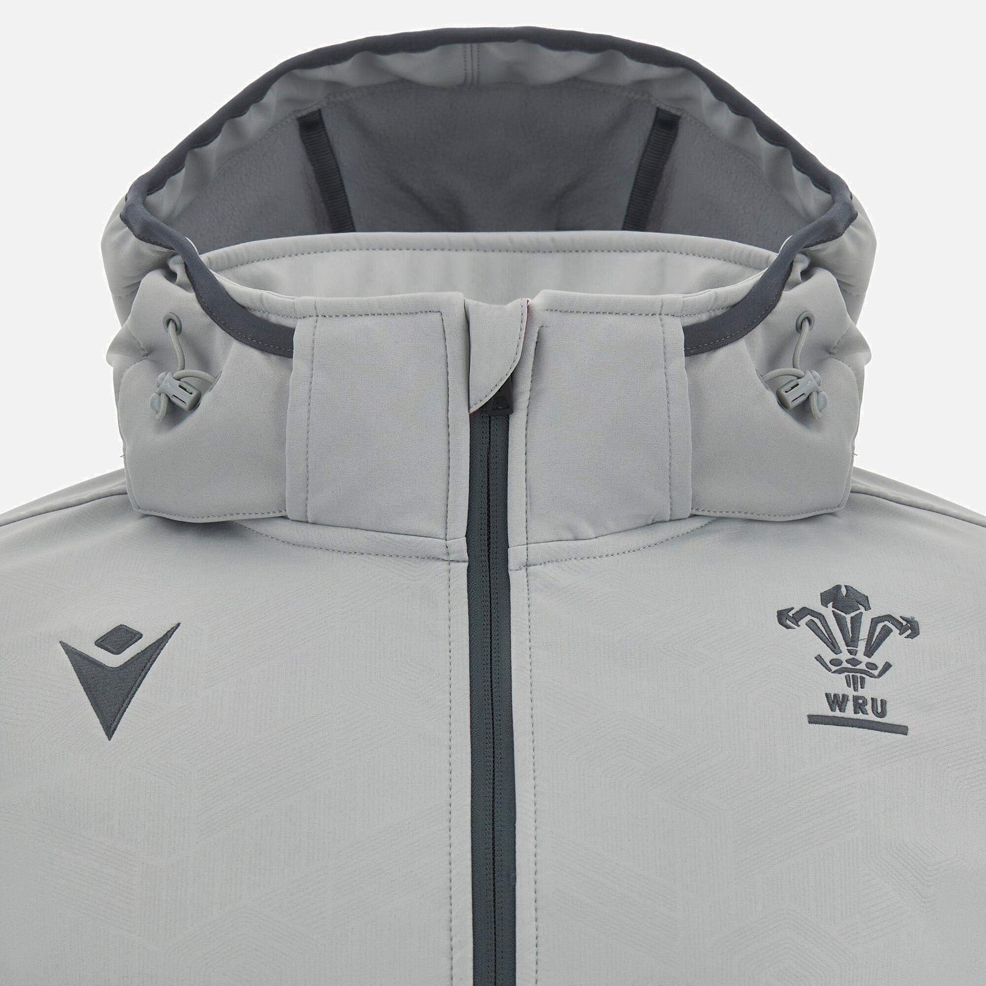 Macron Wales WRU Mens Softshell Jacket 3/4