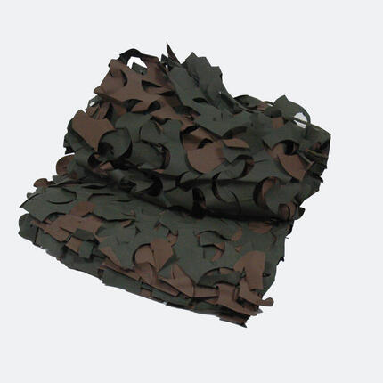 FILET CAMOUFLAGE HOMOLOGUÉ - CHASSE - VERT ET MARRON - 3 x 2,40M