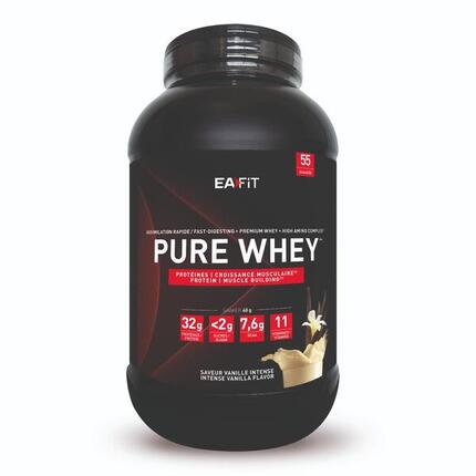 Pure Whey vanille intense EA Fit 2,2kg