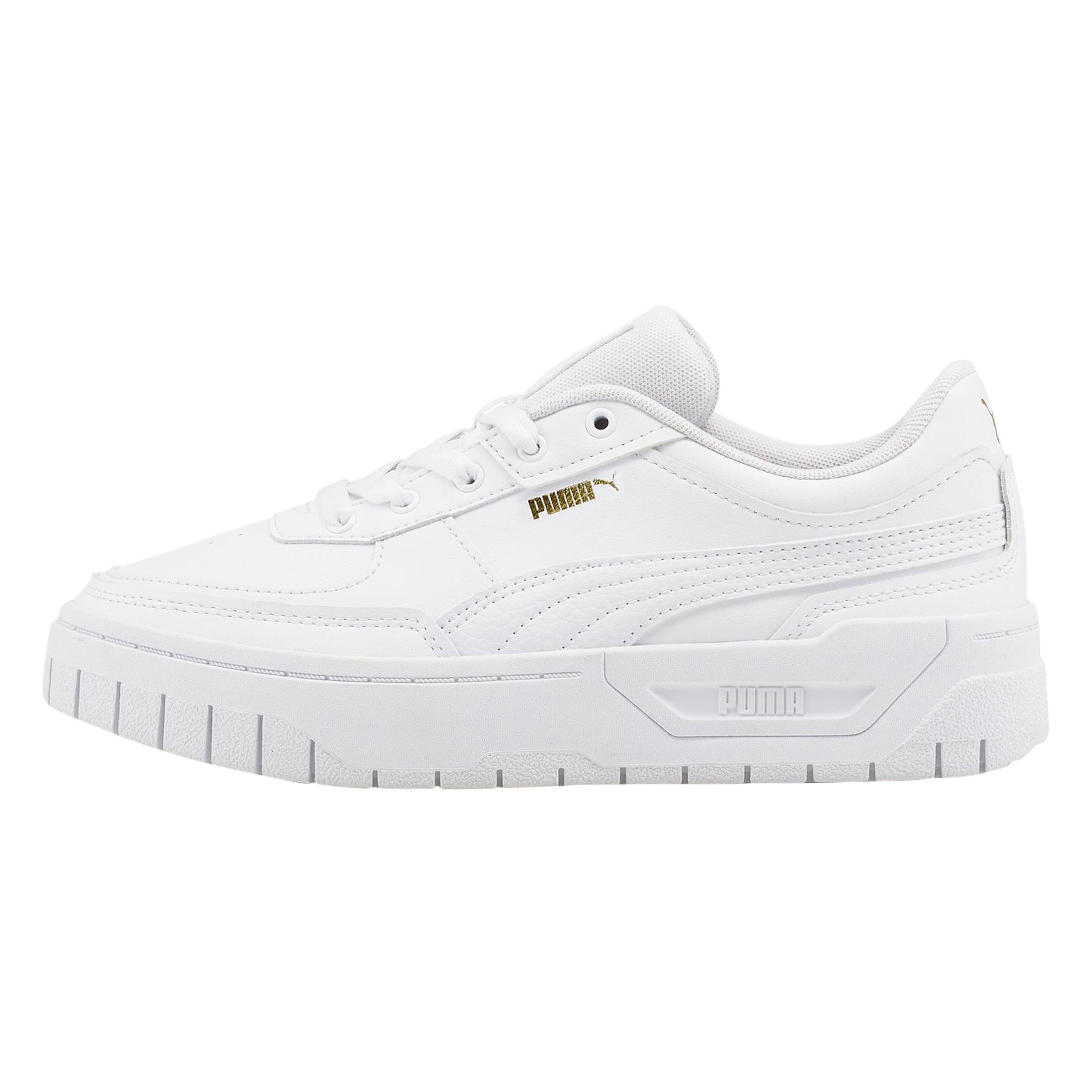 Puma - Basket Basse Cuir Puma Cali Deam Lth Wns - Femme - Baskets - Blanc - 37 - Decathlon