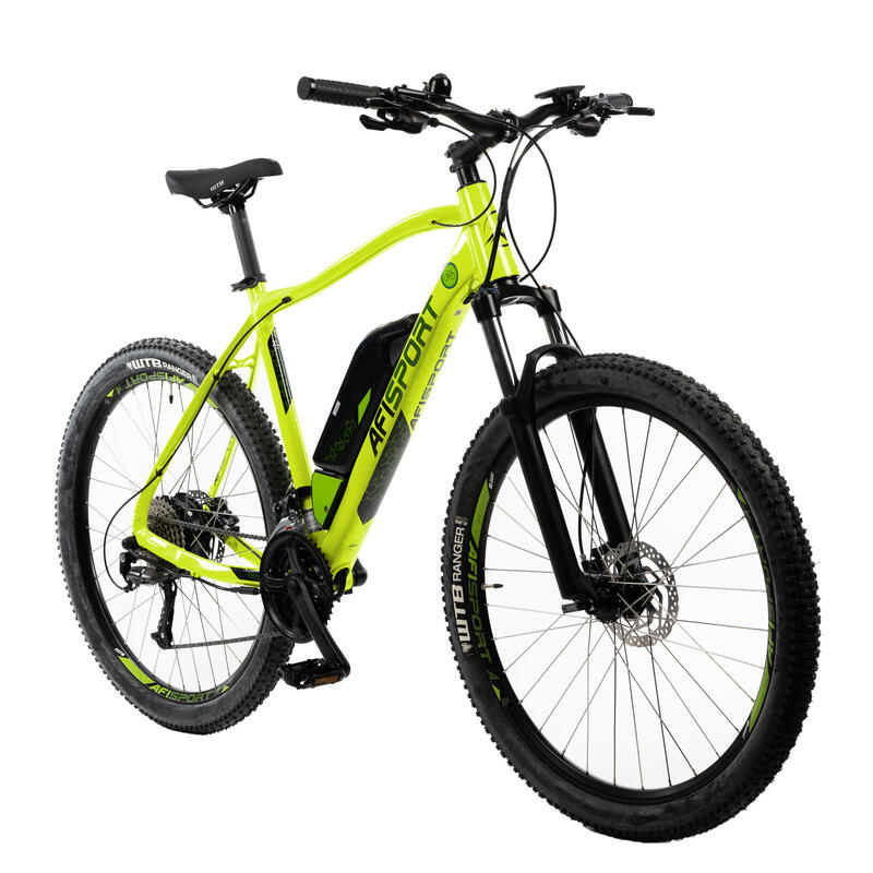 Bicicleta Electrica Afisport M17 - 27.5 Inch, L-XL, Verde