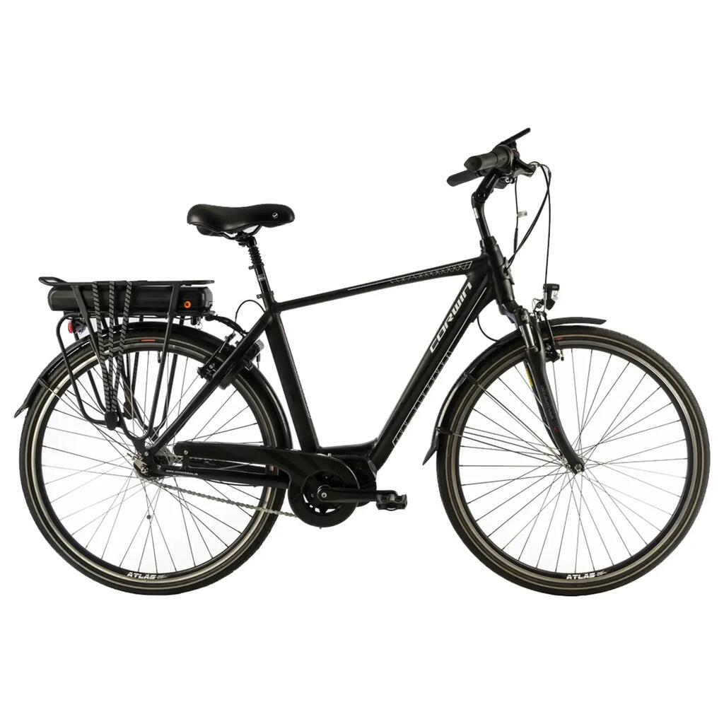 Електрически велосипед Corwin 28329 – 28 инча, спирачки V-Brake, 530 мм, черен