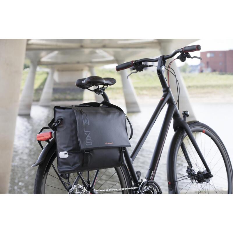 NEW LOOXS Borsa da bicicletta Messenger Varo , nero