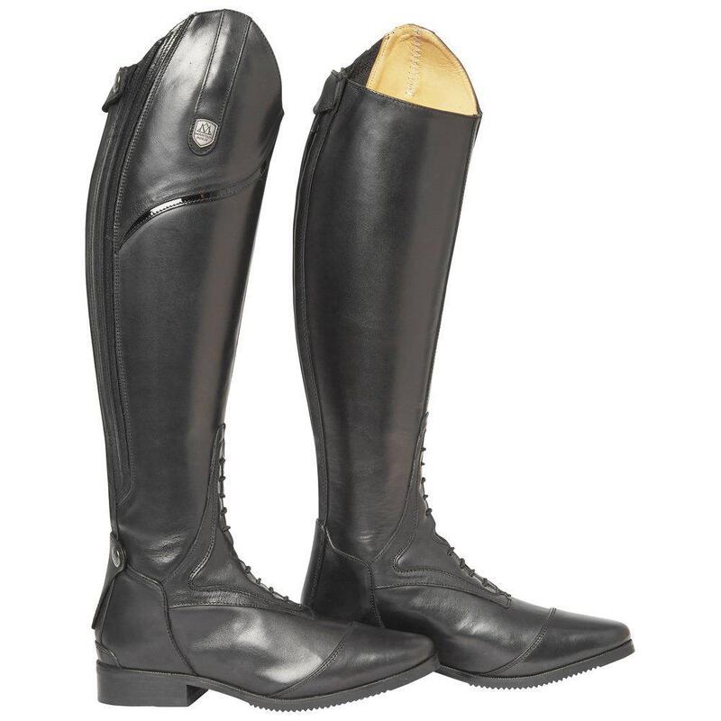 Bottes d'équitation femme en cuir Mountain Horse Sovereign HR Short Wide