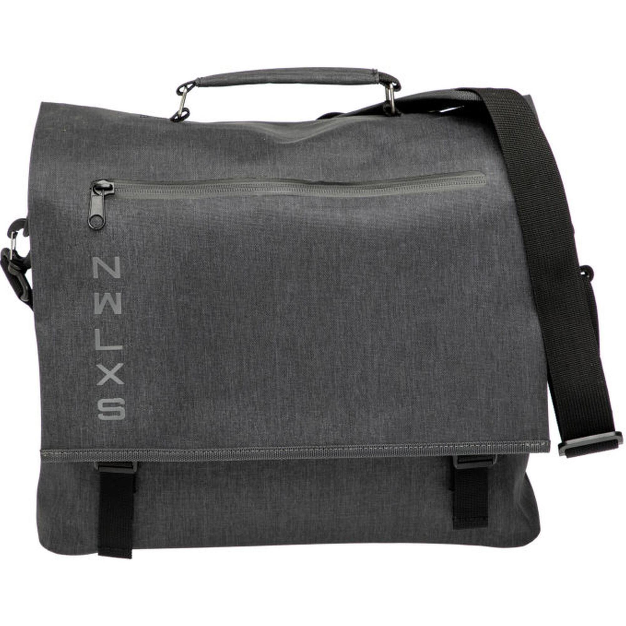 Nuovo Looxs Varo borsa a tracolla impermeabile grigio 15L