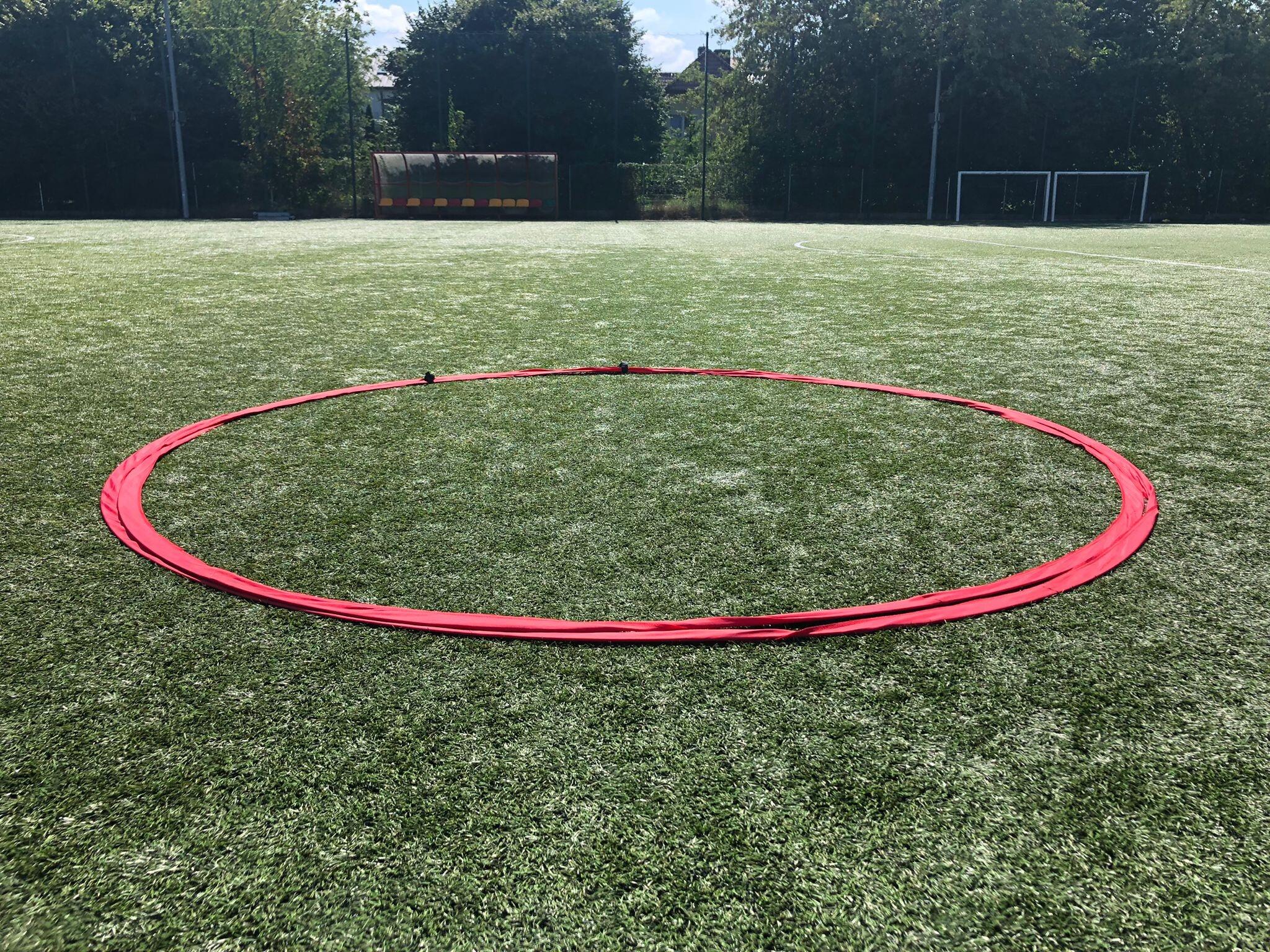 Trainingskreis Ø600 cm, 6-tlg, Fiberglas 3/4