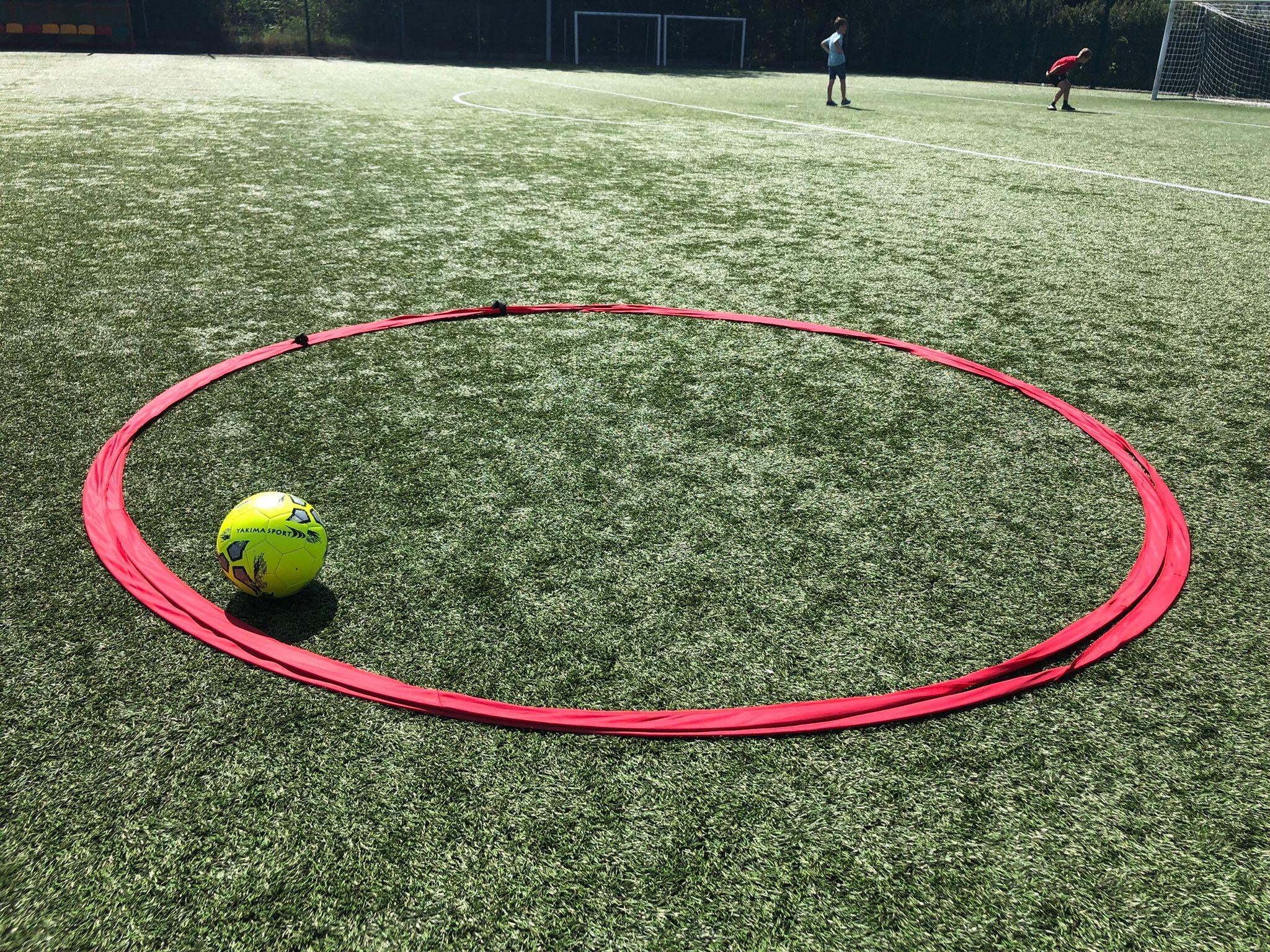 Trainingskreis Ø600 cm, 6-tlg, Fiberglas 4/4