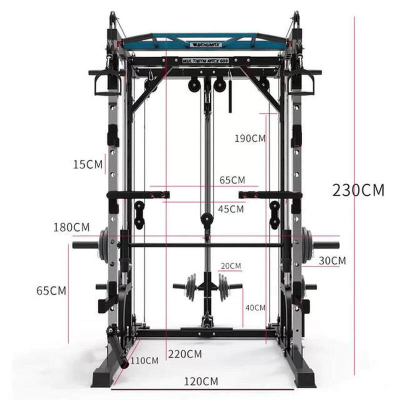 Maquina multifuncion Rack 600