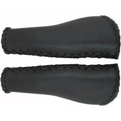 Velo Handle Leather Ergo 135 135 mm noir