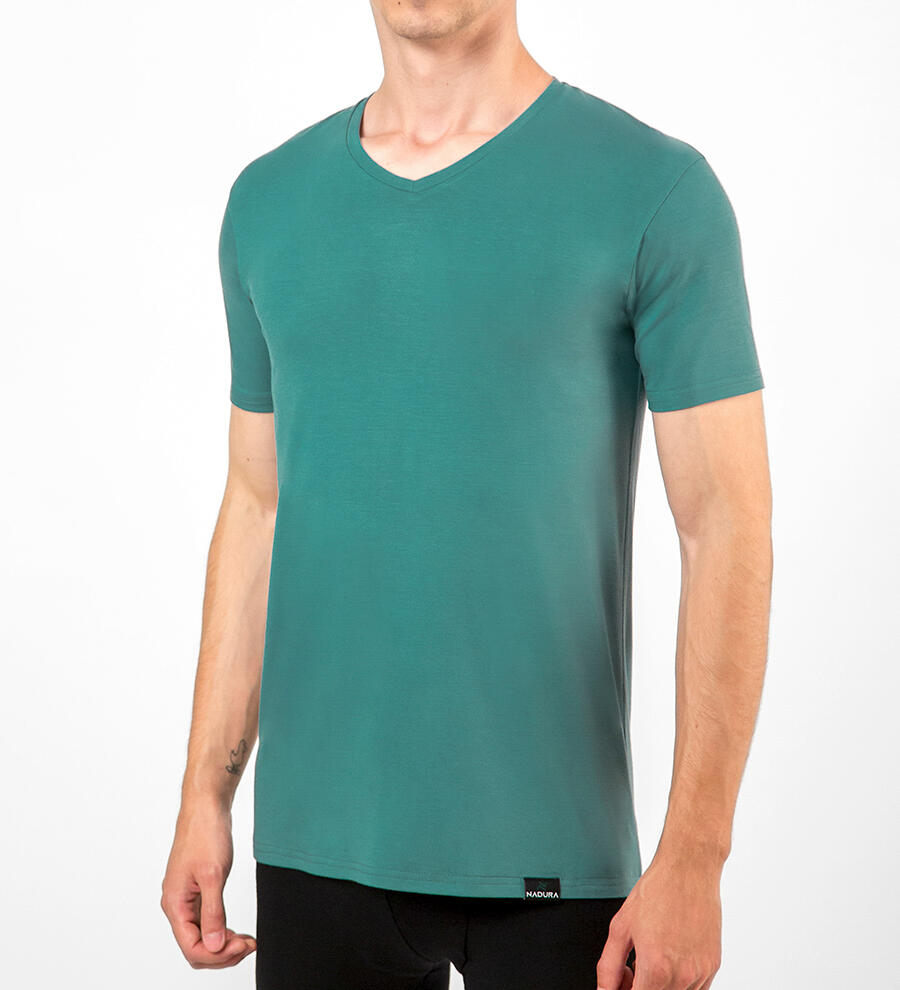 Tricou bărbați v-neck bambus