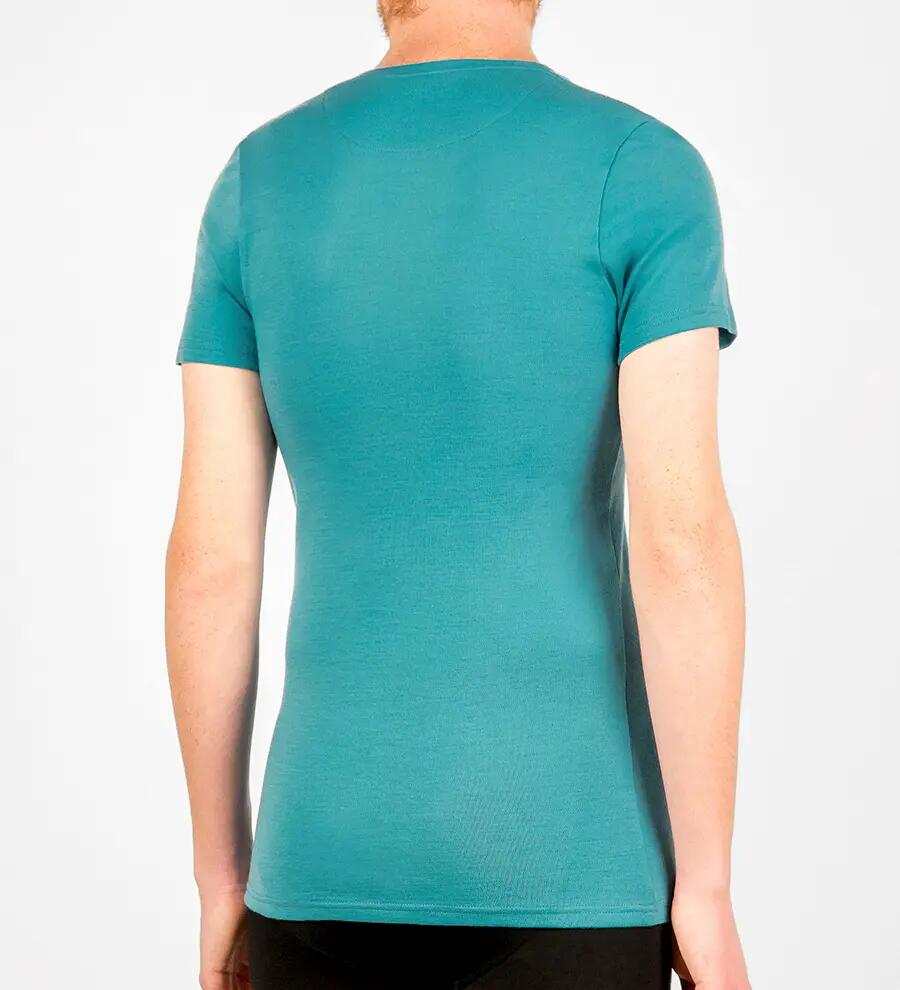 Tricou bărbați 100% merino 2/6