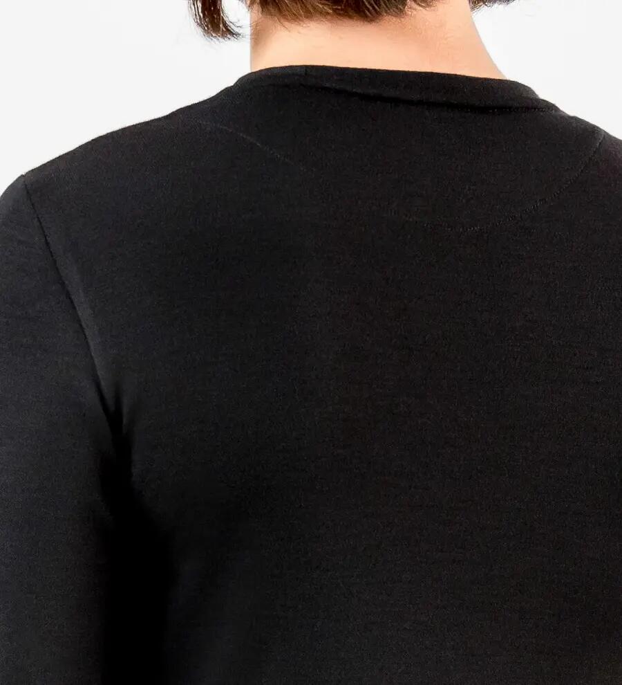 Bluză lungă damă 100% merino 5/6