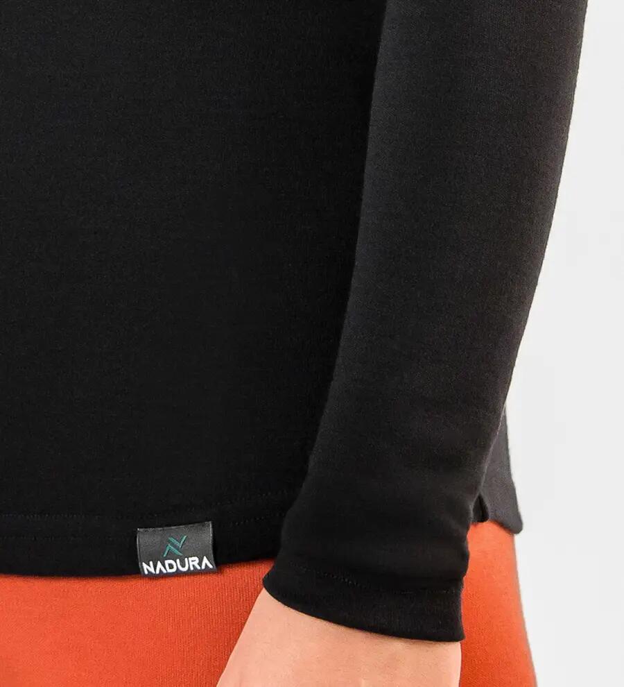 Bluză lungă damă 100% merino 4/6