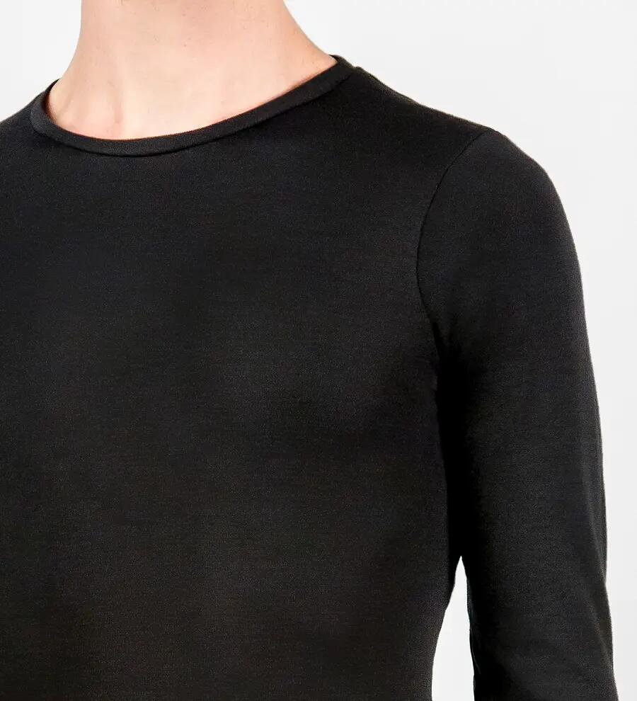 Bluză bărbați 100% merino 3/6