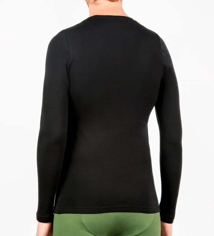 Bluză bărbați 100% merino 2/6