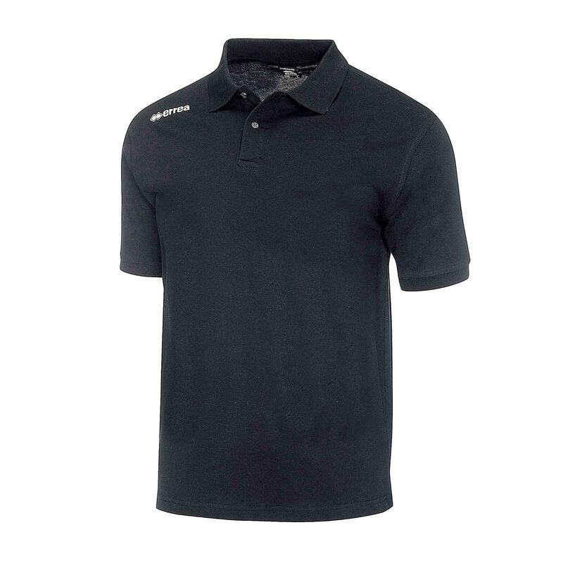 Polo Errea Team Couleur 2012 Ad Mc Noir Adulte