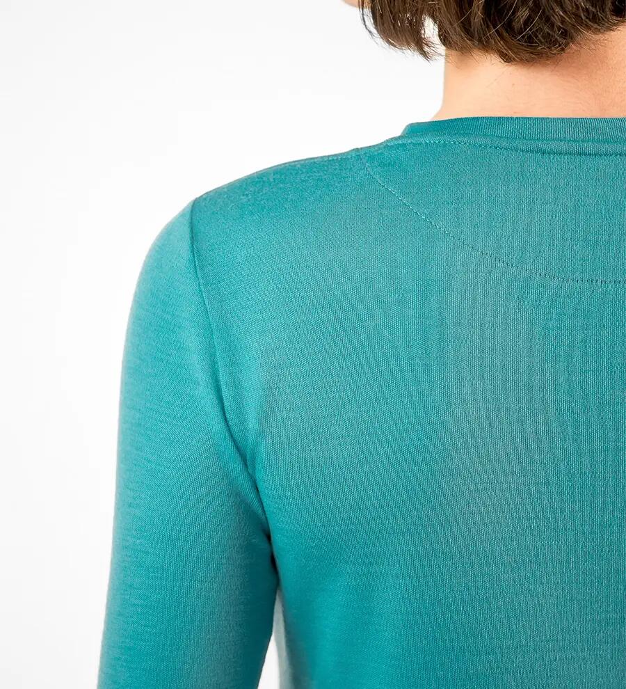 Bluză scurtă damă 100% merino 5/6
