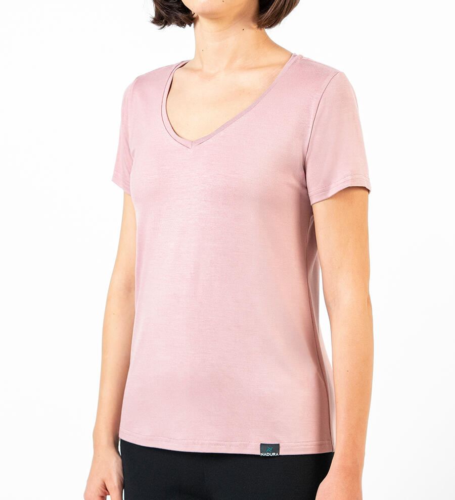 Tricou damă v-neck bambus