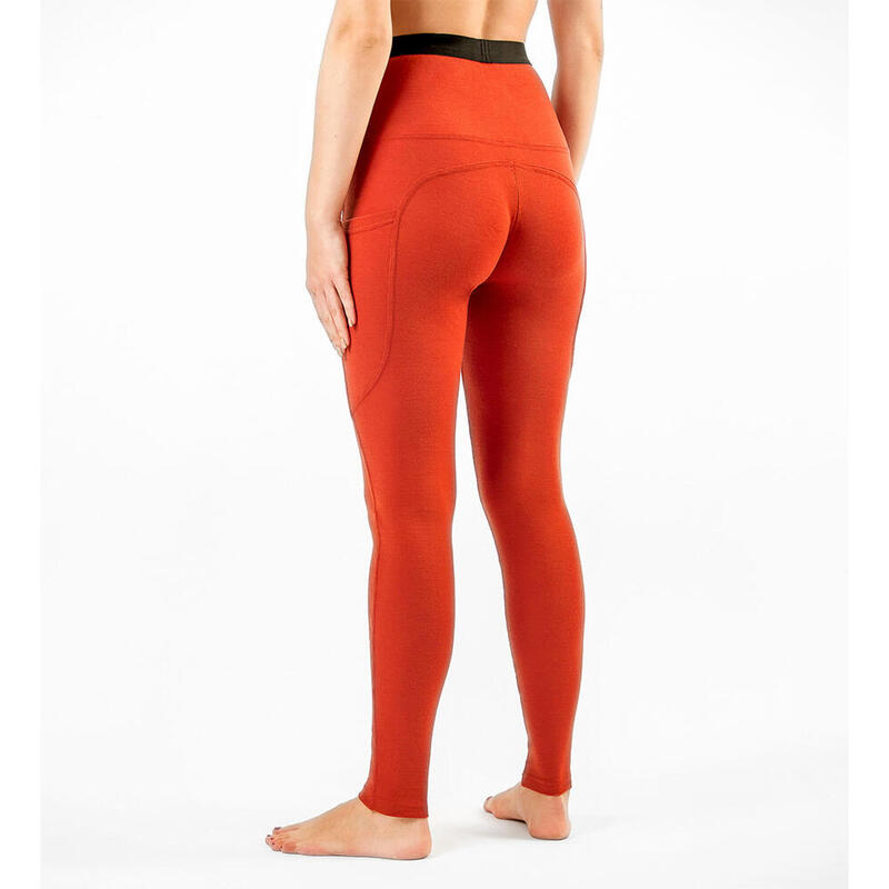 Colanți cu buzunare damă 100% merino