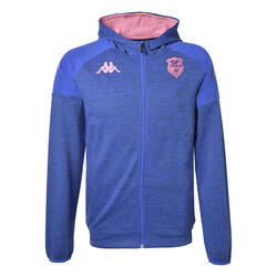 Veste à capuche manches longues garçon Venezia bleu