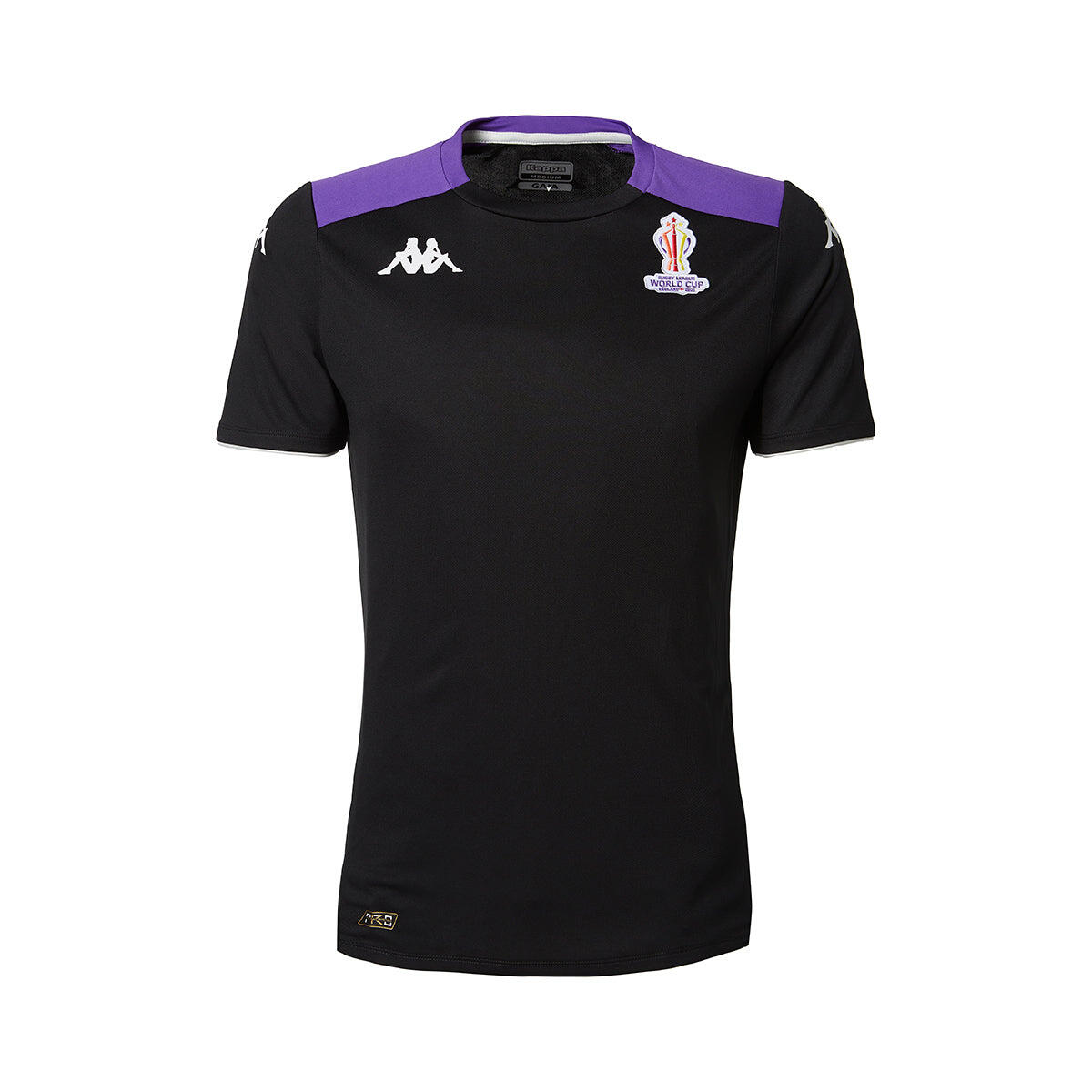 Maillot rugby homme Abou Pro 5 noir 1/4
