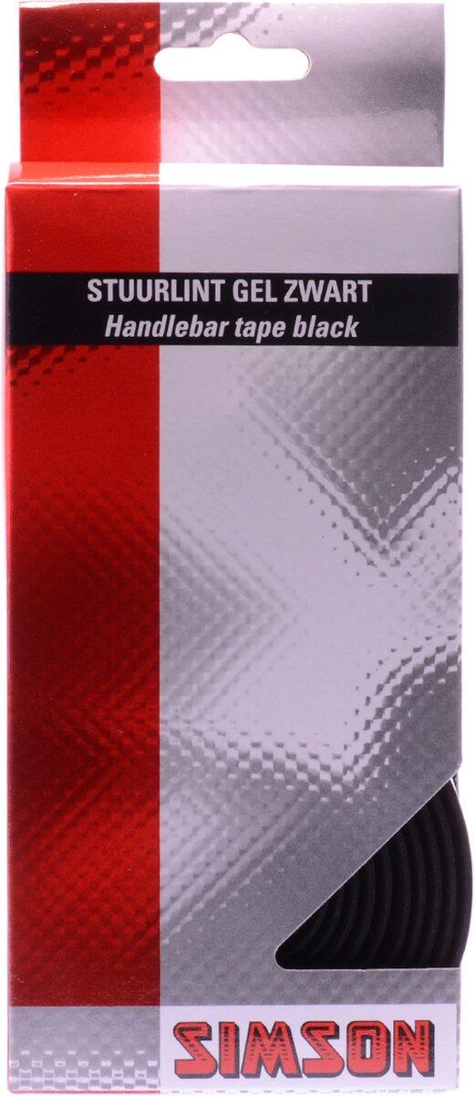 Simson Gel Lenkerband Schwarz - Komfortabel für Rennräder 3/4