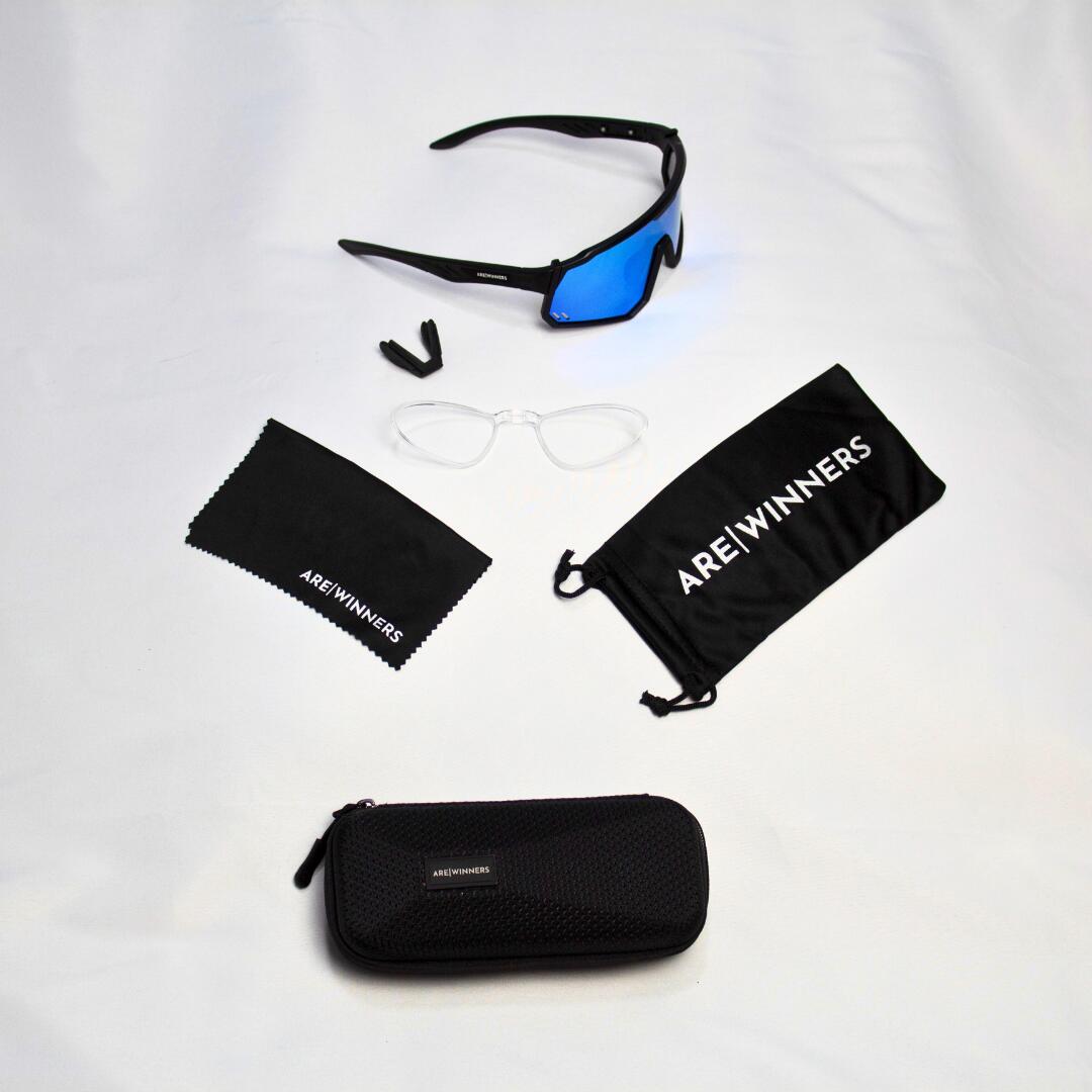 Are Winners ULTRA Black Blue volwassen fietsbril 5/5