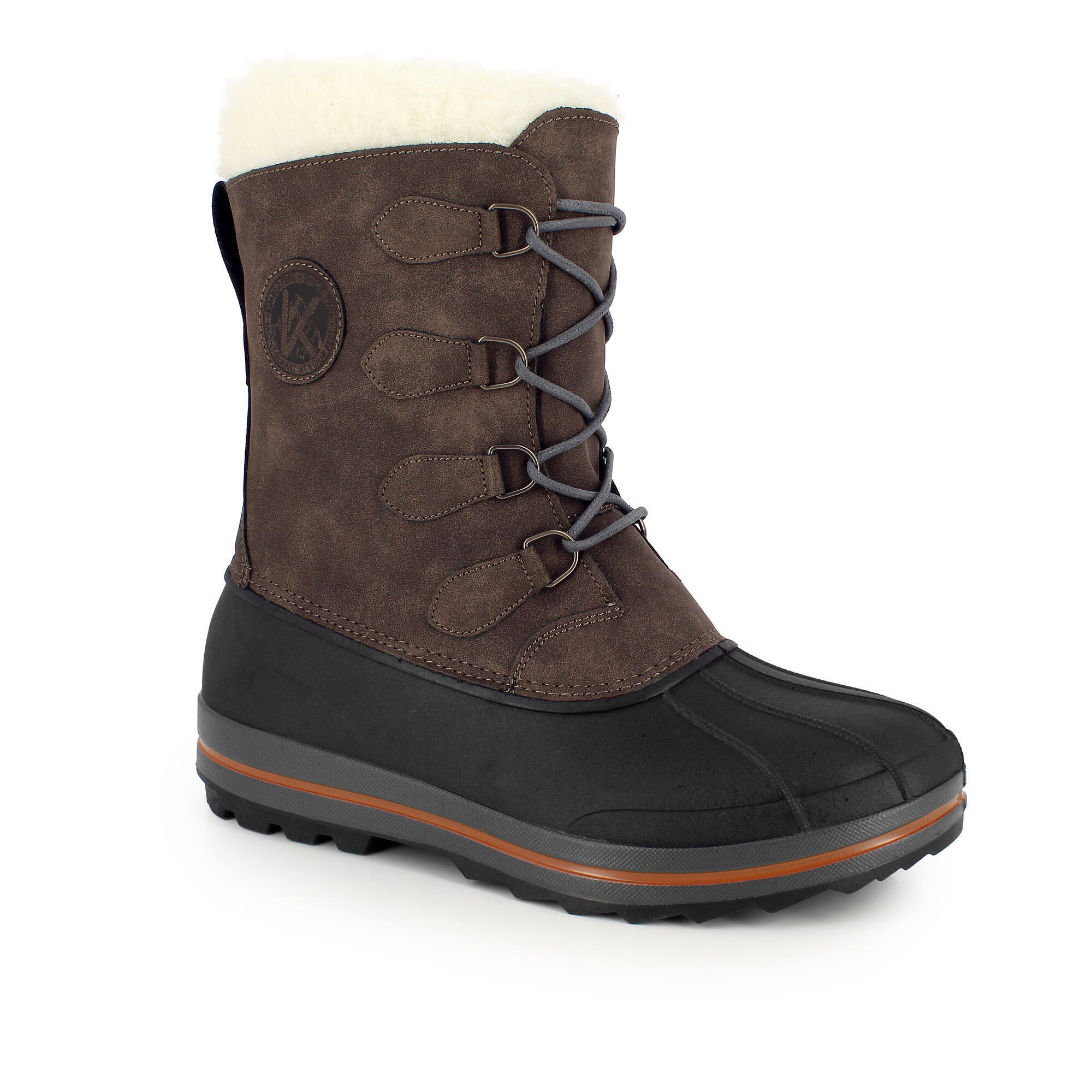 Kimberfeel - Bottes De Neige Pour Homme - Kimberfeel - Beker - Bottes - Marron - 44 - Decathlon