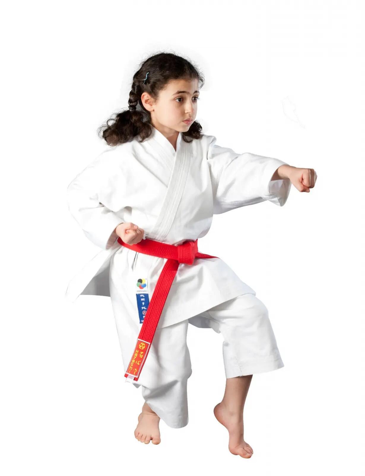 Karate-Gi Reikon, aprobat de WKF, Hayashi, Alb, 140cm 2/7