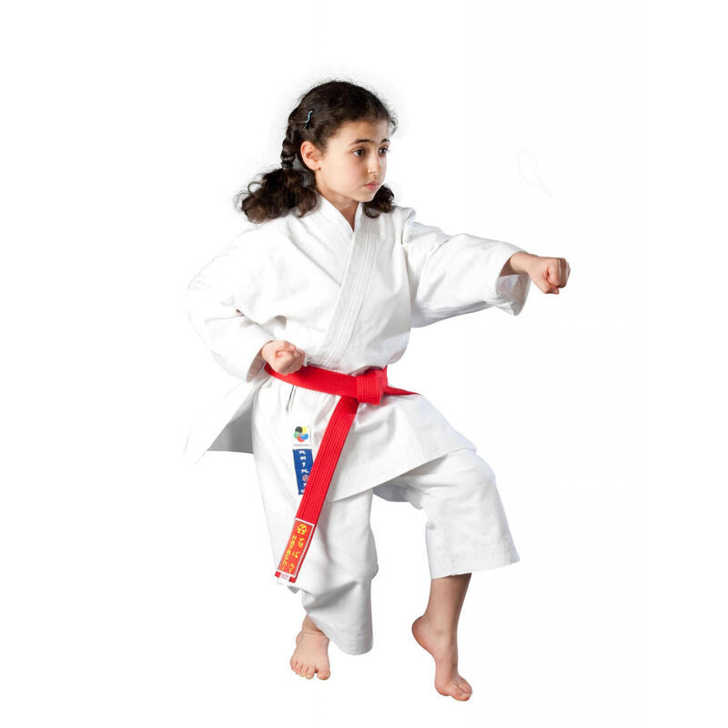 Karate-Gi Reikon, aprobat de WKF, Hayashi, Alb, 140cm