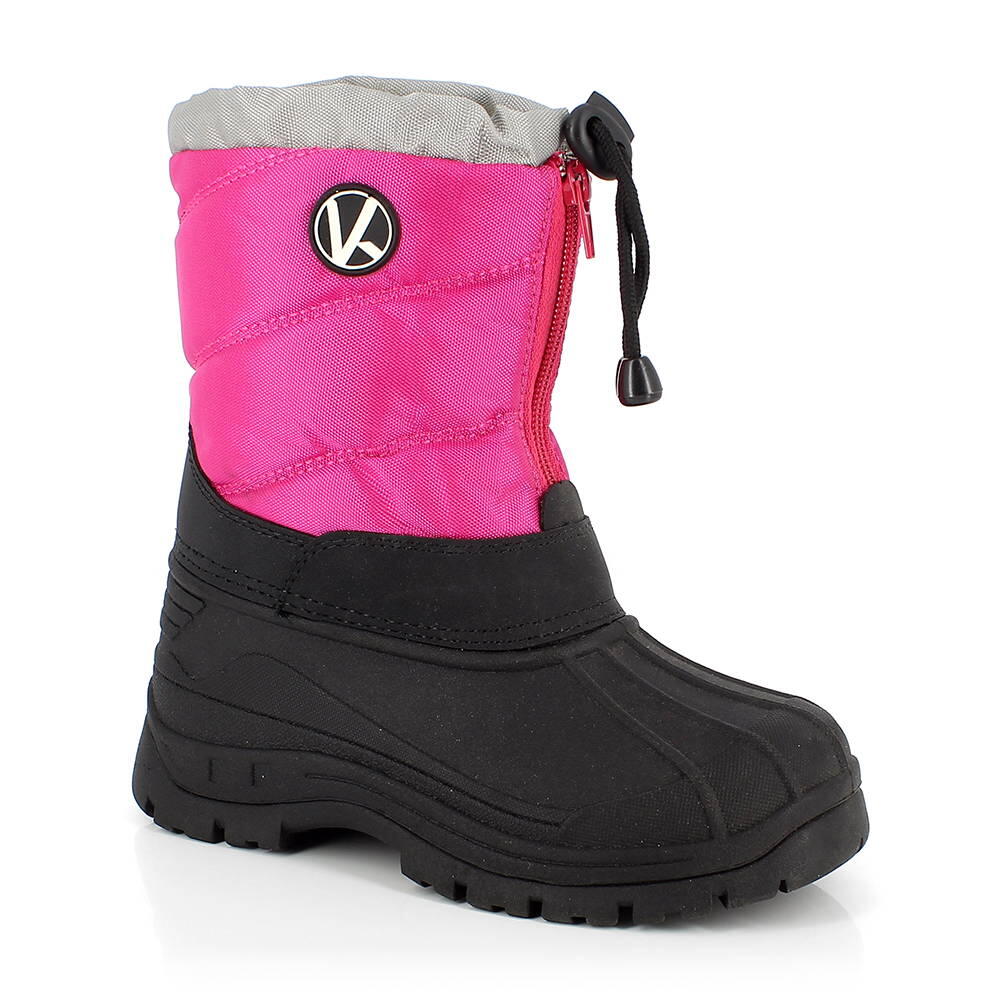 Kimberfeel - Bottes De Neige Pour Enfant - Kimberfeel - Brazeau - 31/32 - Bottes - Rose - 31 - Decathlon