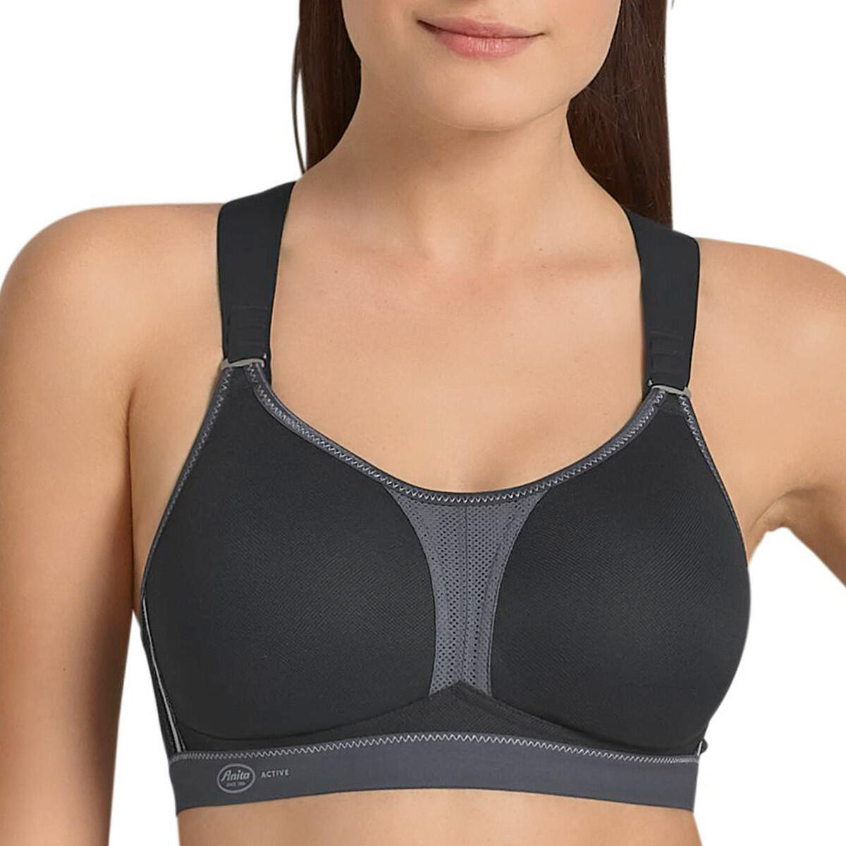 Anita Active - Soutien-gorge De Sport Dos Nageur Sans Armatures Dynamix Star - Soutien-gorge - Noir - 90e - Decathlon