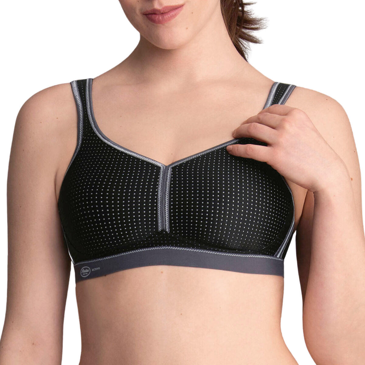 Anita Active - Soutien-gorge De Sport Préformé Sans Armatures Performance - Soutien-gorge - Noir - Taille Unique - Decathlon