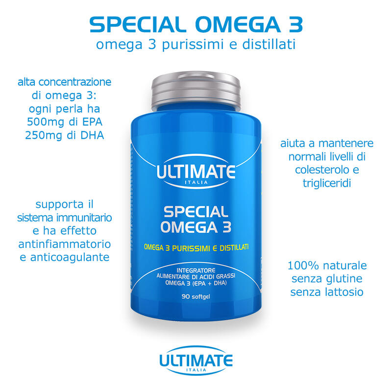 Integratore alimentare - SPECIAL OMEGA 3 - 90 softgel