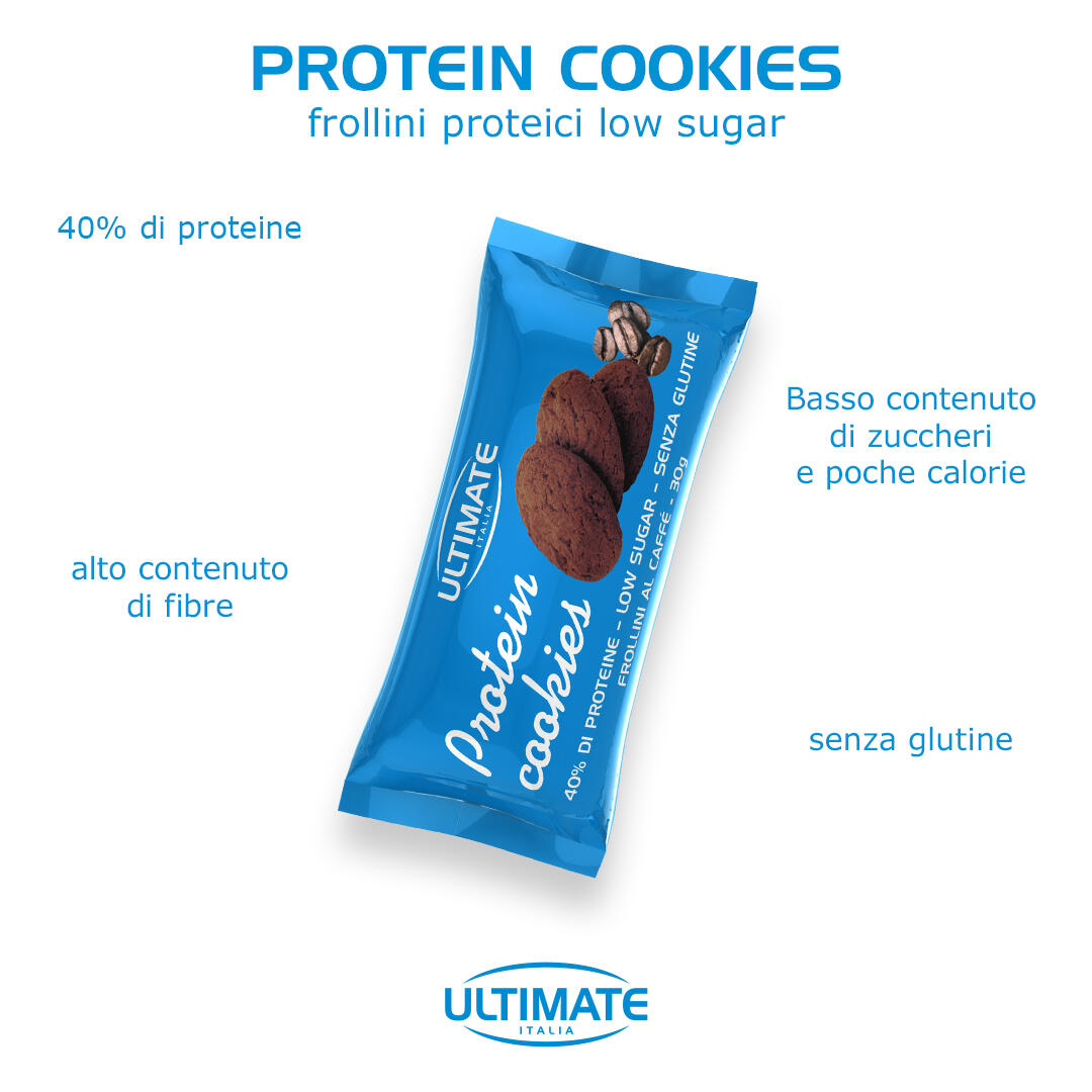 Alimento - PROTEIN COOKIES CAFFE' - 30g 5/7