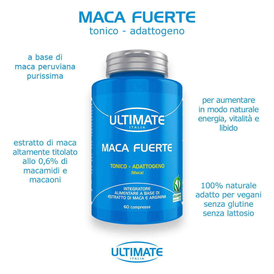 Integratore alimentare - MACA FUERTE - 60 cps 6/7