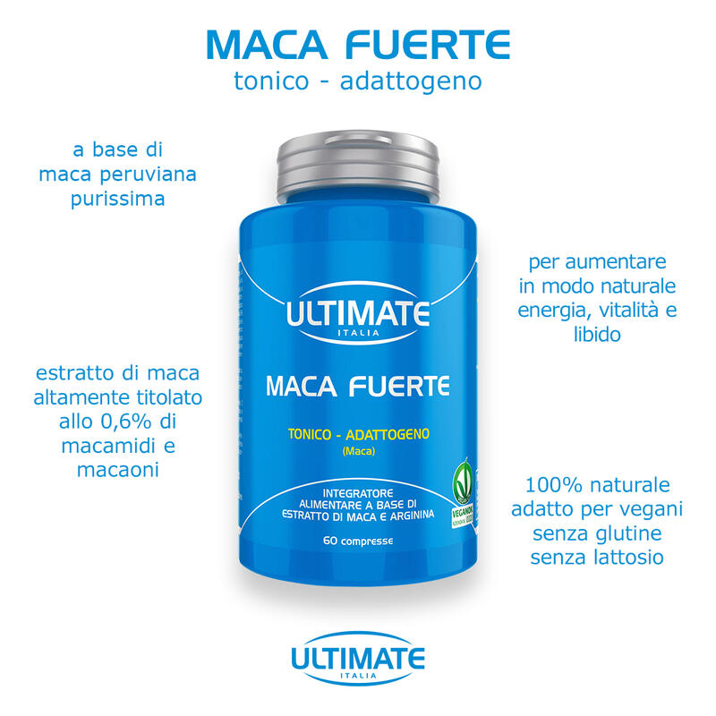 Integratore alimentare - MACA FUERTE - 60 cps