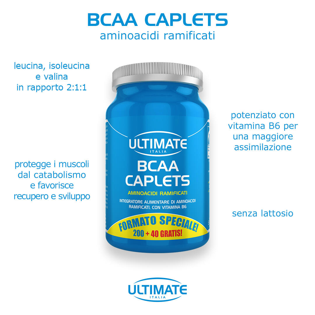 Integratore alimentare - BCAA - 240 cpr 6/7