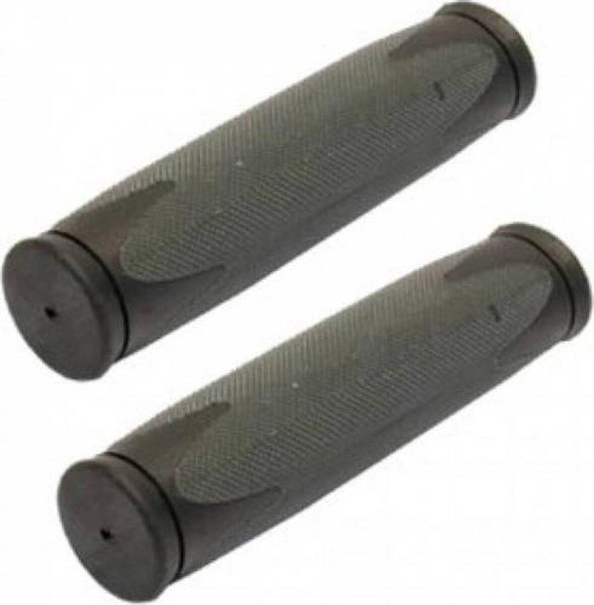 Fiets Handvatten Kraton Gel Zwart Grijs 2x130 mm 3/3