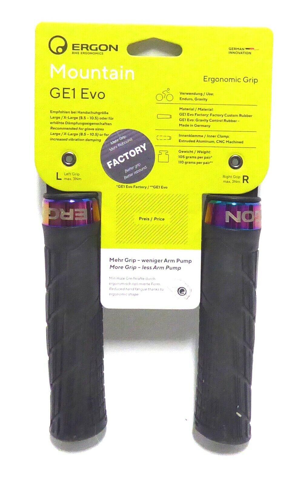 Griffe ERGON Technical GE1 EVO Factory Schwarzes Stealth Frozen / Collier 3/3