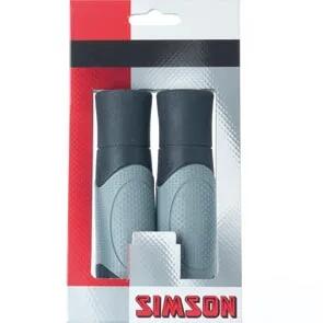 Impugnature Simson Ergo Shift - nero-grigio chiaro - 92 mm. 2/3