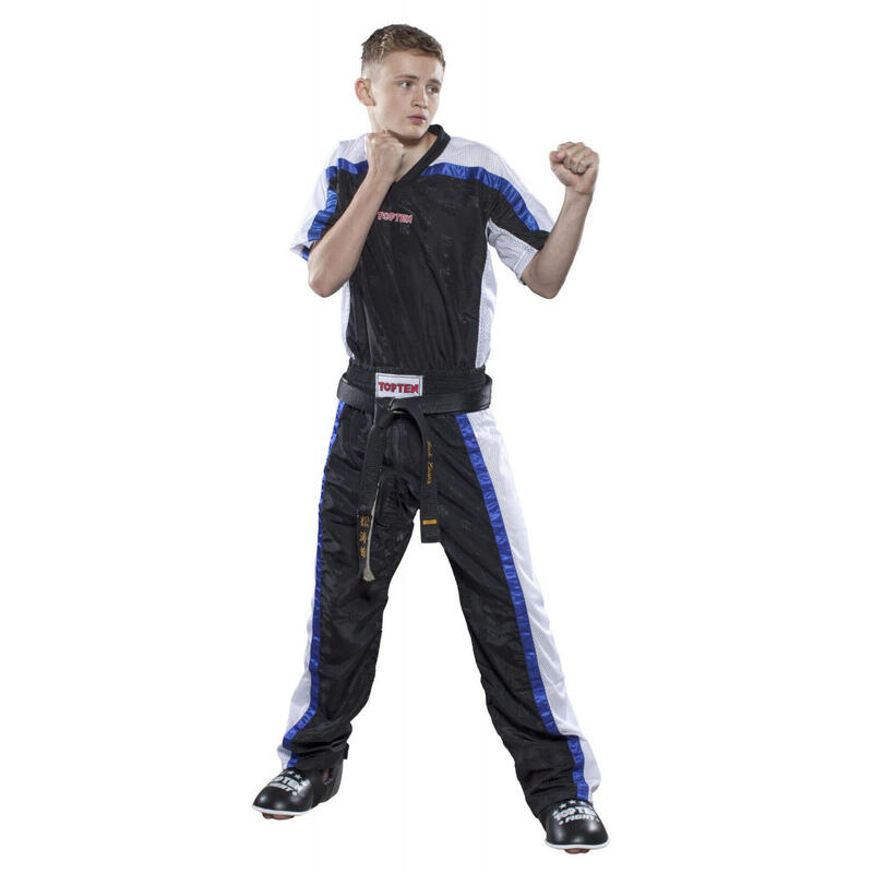 Tricou cu gât în V pentru Kickboxing "Kickboxing Mesh"