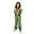 Uniformă Kickboxing „Future”, aprobat WAKO, Top Ten, verde, 170CM