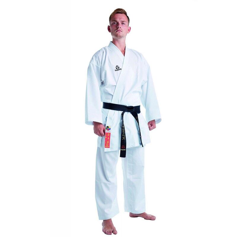 Karate-Gi KUMITE, aprobat de WKF, Hayashi, Alb, 140 cm
