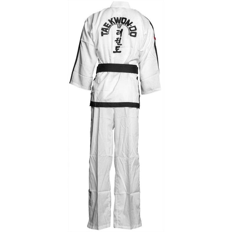 Dobok Master Instructor "Air Deluxe", aprobat ITF, Top Ten, Alb, 180 cm