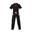 Uniforma Kickboxing "TTM",  Top Ten, Negru-Alb, 170 cm