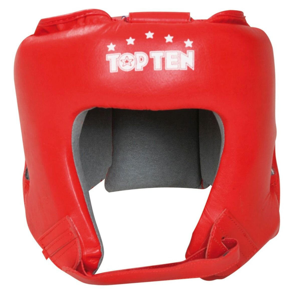 Casca de protectie, AIBA, aprobata AIBA, Top Ten, Rosu, XL