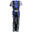 Uniforma kickboxing Big Star, Top Ten, Albastru-Negru, 130 cm