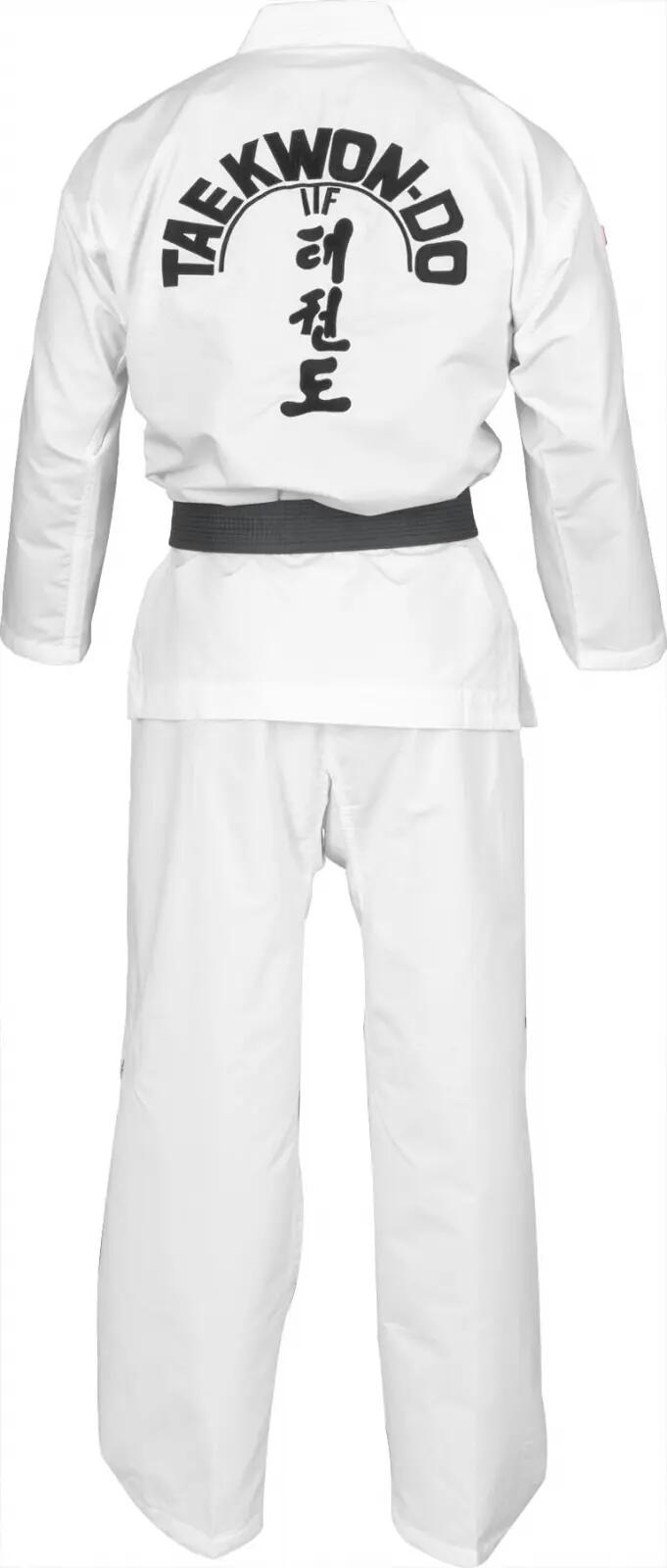Dobok Diamond, aprobat ITF, Top Ten, Alb,120 cm 4/7